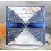 Vellum Paper Invitation Card With Hemp Rope Wedding Invitation With Ribbon Bow